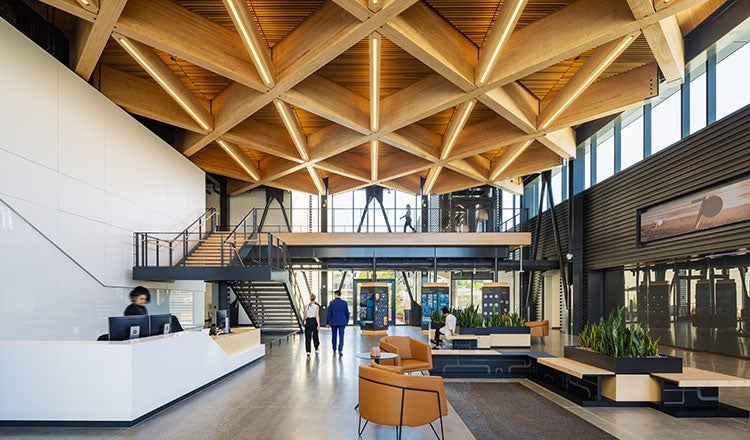 Orange County Sanitation District Headquarters Complex Interior
