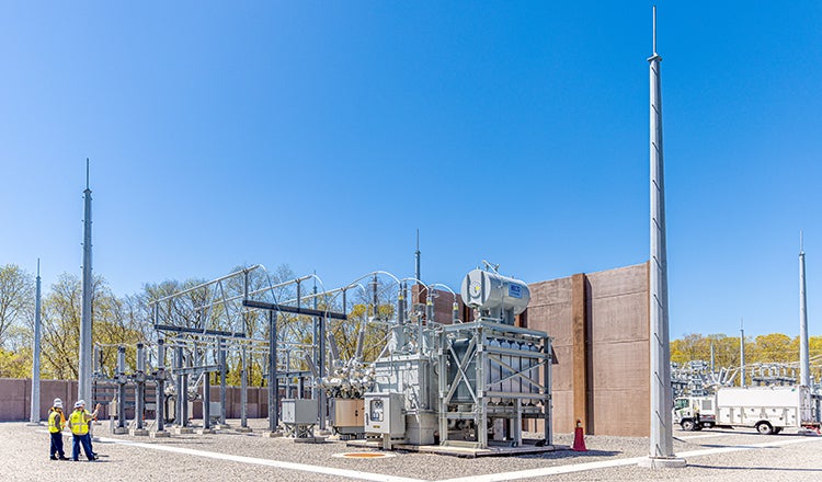 South Fork Wind onshore substation