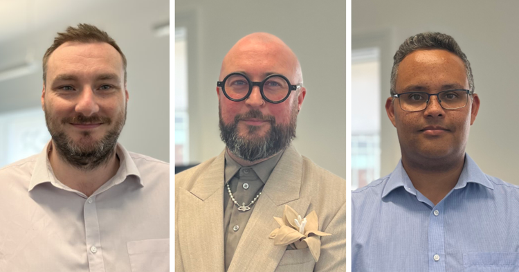 Derek Fyvie, Austin Ray and Edward Strong