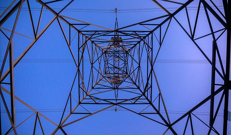 Transmission line structure 