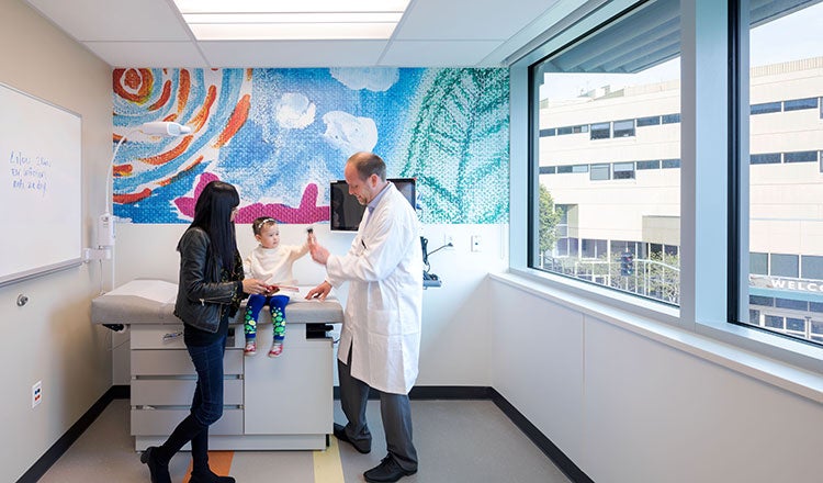 UCSF Benioff Children's Hospital Exam Room