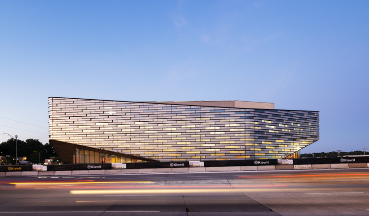 Omaha Central Public Library facade