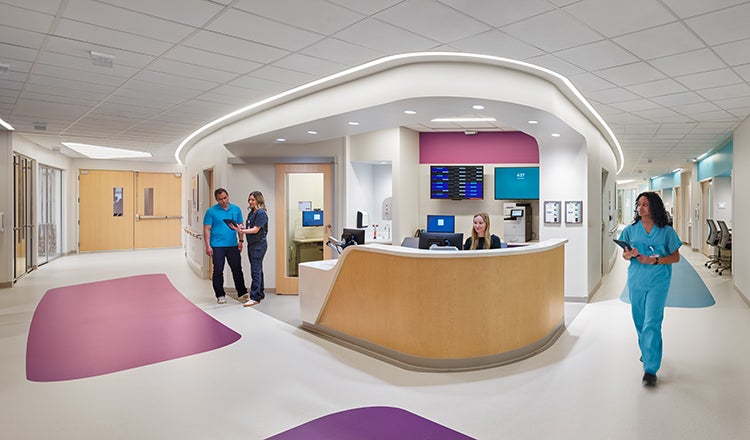 Nemours Children's Hospital Hallway