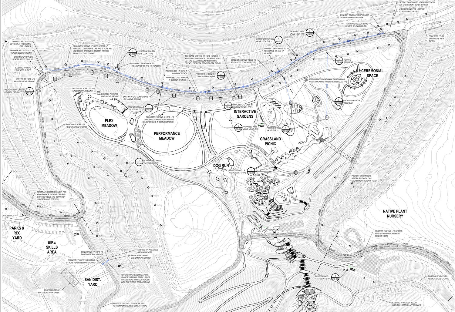Landfill Gas System Modifications at Western Deck of PHRP
