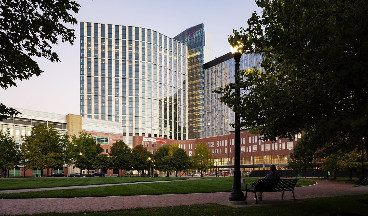 The Ohio State University Hospital Courtyard