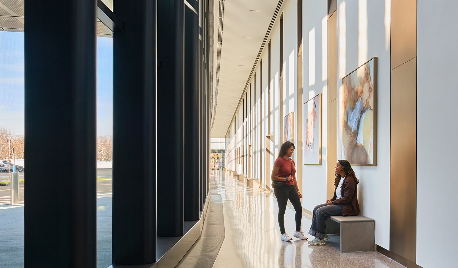 Catholic Health Good Samaritan Pavilion Lobby Sunlight