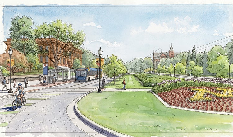 Rendering of the future METRO H Line
